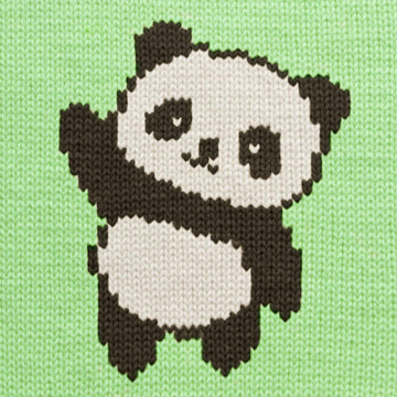 Panda Bear intarsia Chart