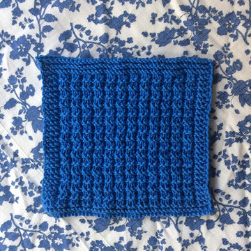 Waffle dishcloth