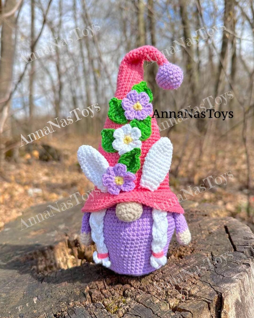 Spring Easter gnome (girl 4)