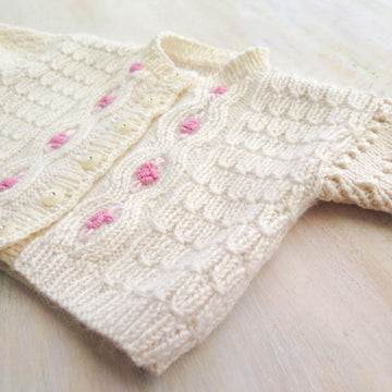 Smocked Toddler Jacket ( Cardigan)