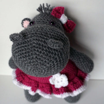 Crochet Pattern Hippo Bertha!
