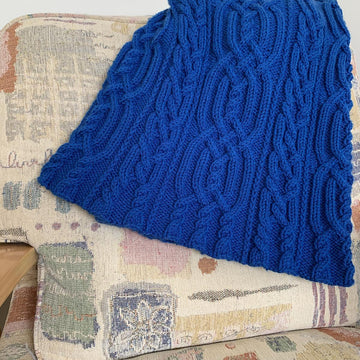 Keltie Cables Blanket or Throw