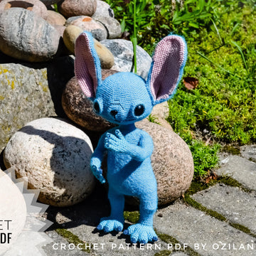 Stitch the monster toy
