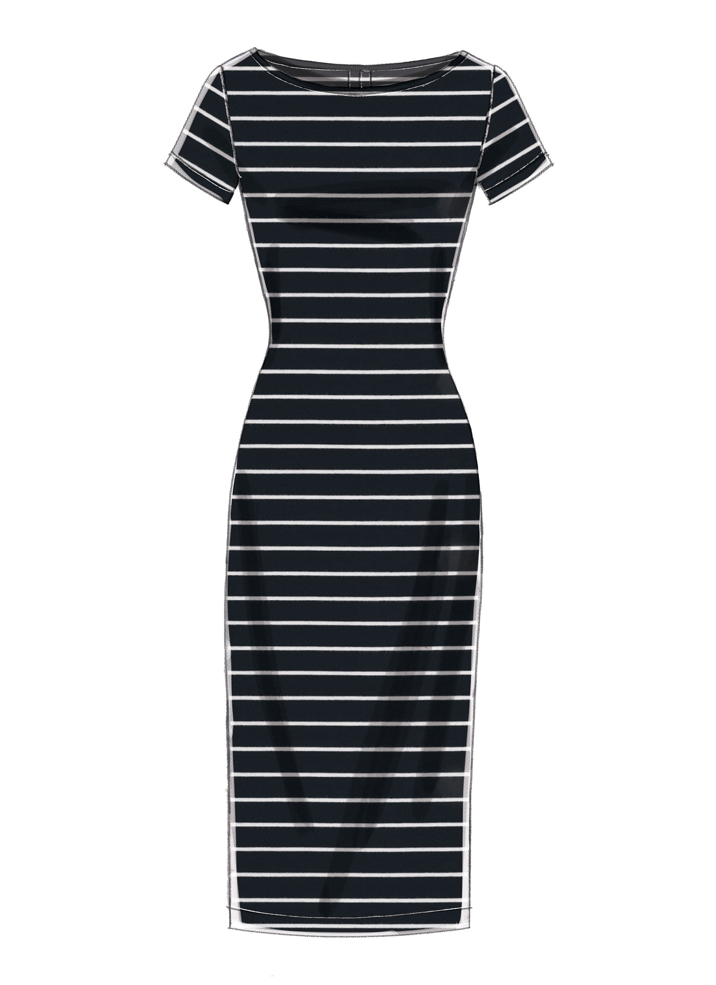 McCall's Misses' Knit Bodycon Dresses M7531 - Sewing Pattern