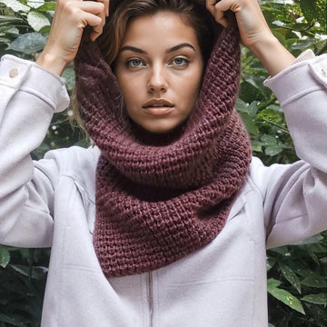 Waffle snood