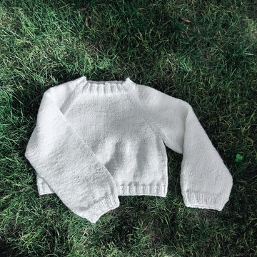 Simple cropped sweater