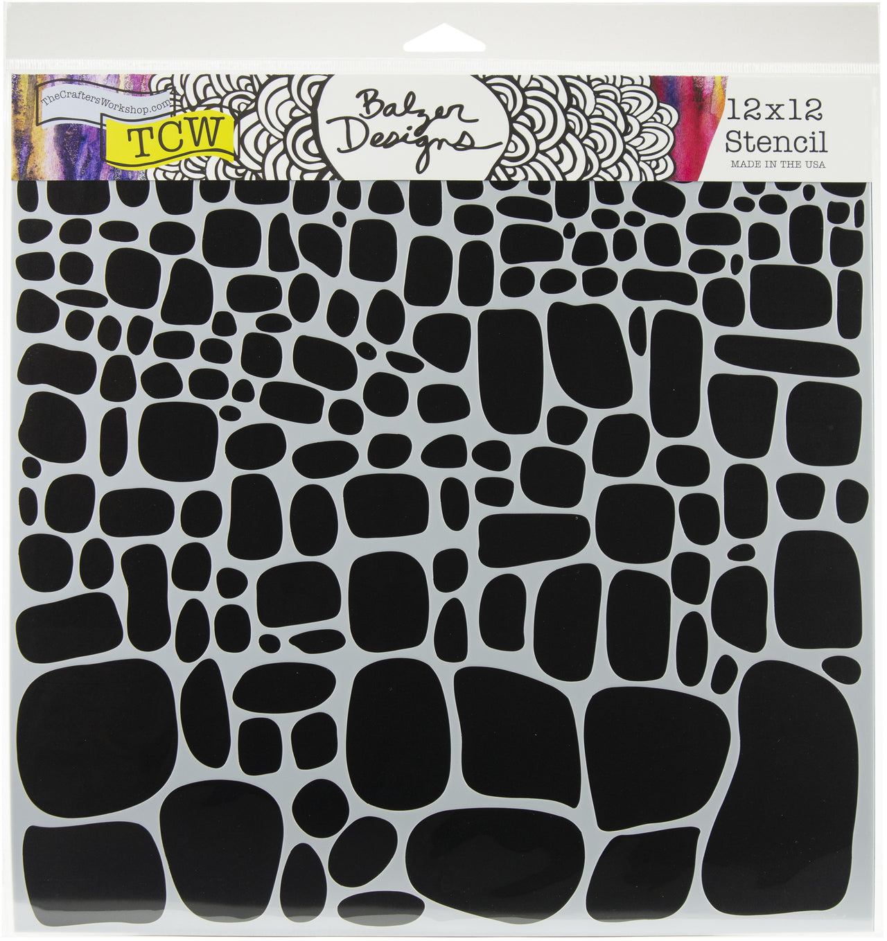 The Crafter's Workshop Crafter's Workshop Template 12"X12" - Stone Increase