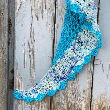 Penny Lane Blue Sky Shawl