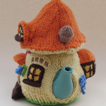 Toadstool Fairy House Tea Cosy