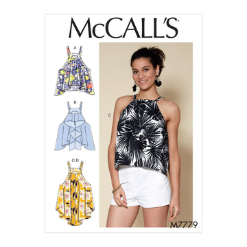 McCall's Misses' Tops M7779 - Sewing Pattern