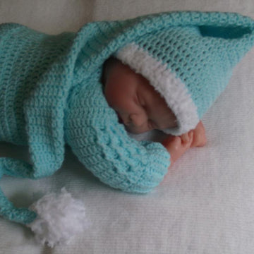 Long Tailed Stocking Pixie Hat