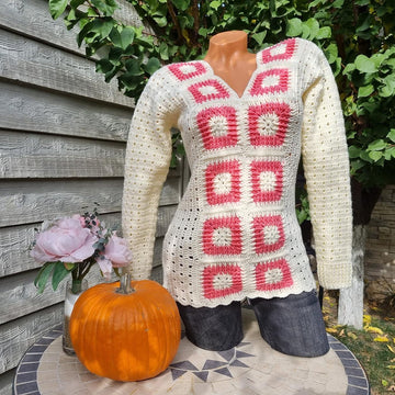 Crochet elegant sweater
