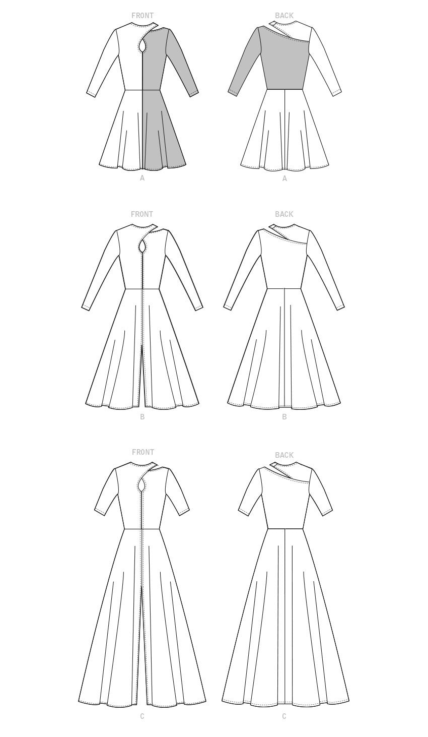 McCall's Misses' Dresses M8238 - Sewing Pattern