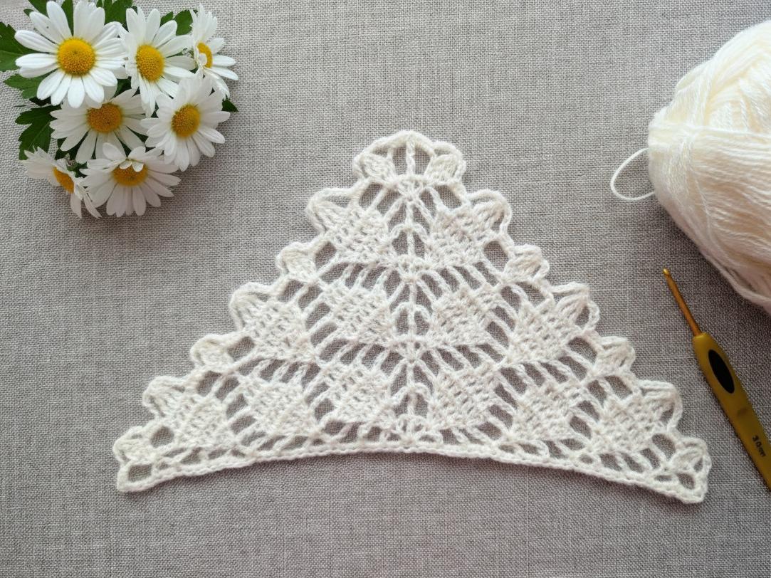 Crochet Bandana/Shawl Chart/Pattern #26