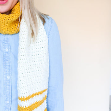 Honey Mustard Scarf