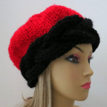 Headband and Hat -- Snow Nymph