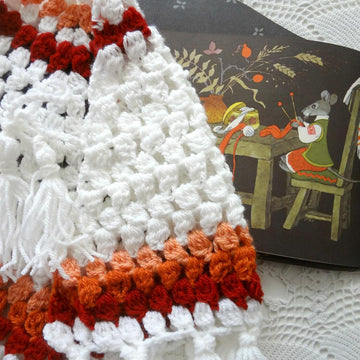 Bohemian Baby Shawl