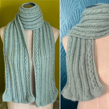 Garter and Gulls Scarf