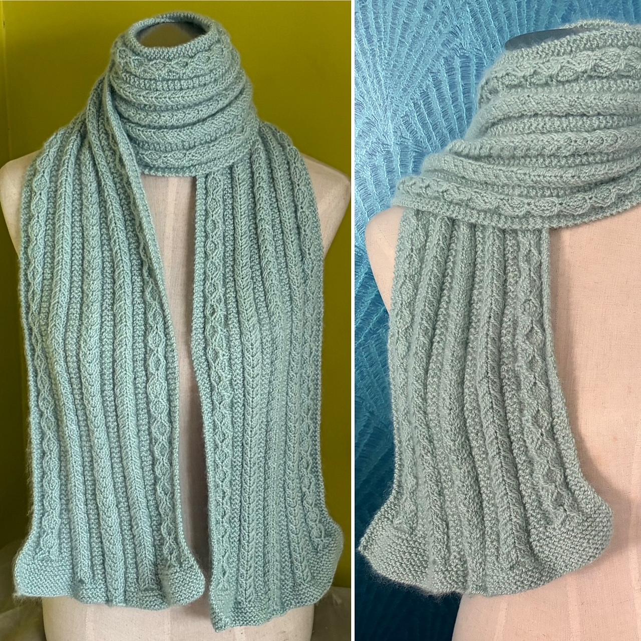 Garter and Gulls Scarf