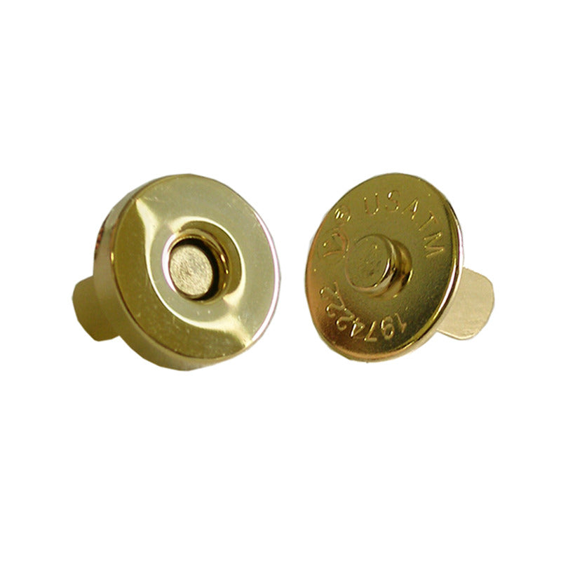 Gold Magnetic 18mm Snaps