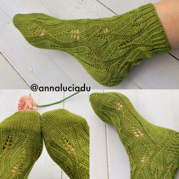 Lucky Leaf Sock