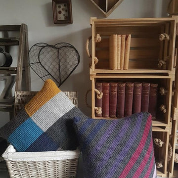 Striped Cushion Cover