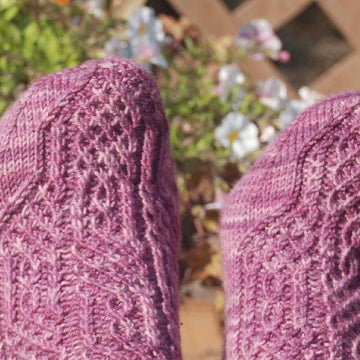 Twisted Maze Socks