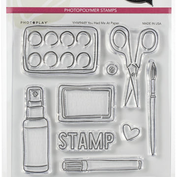 Photoplay Paper PhotoPlay Photopolymer Stamp - You Had Me At Paper