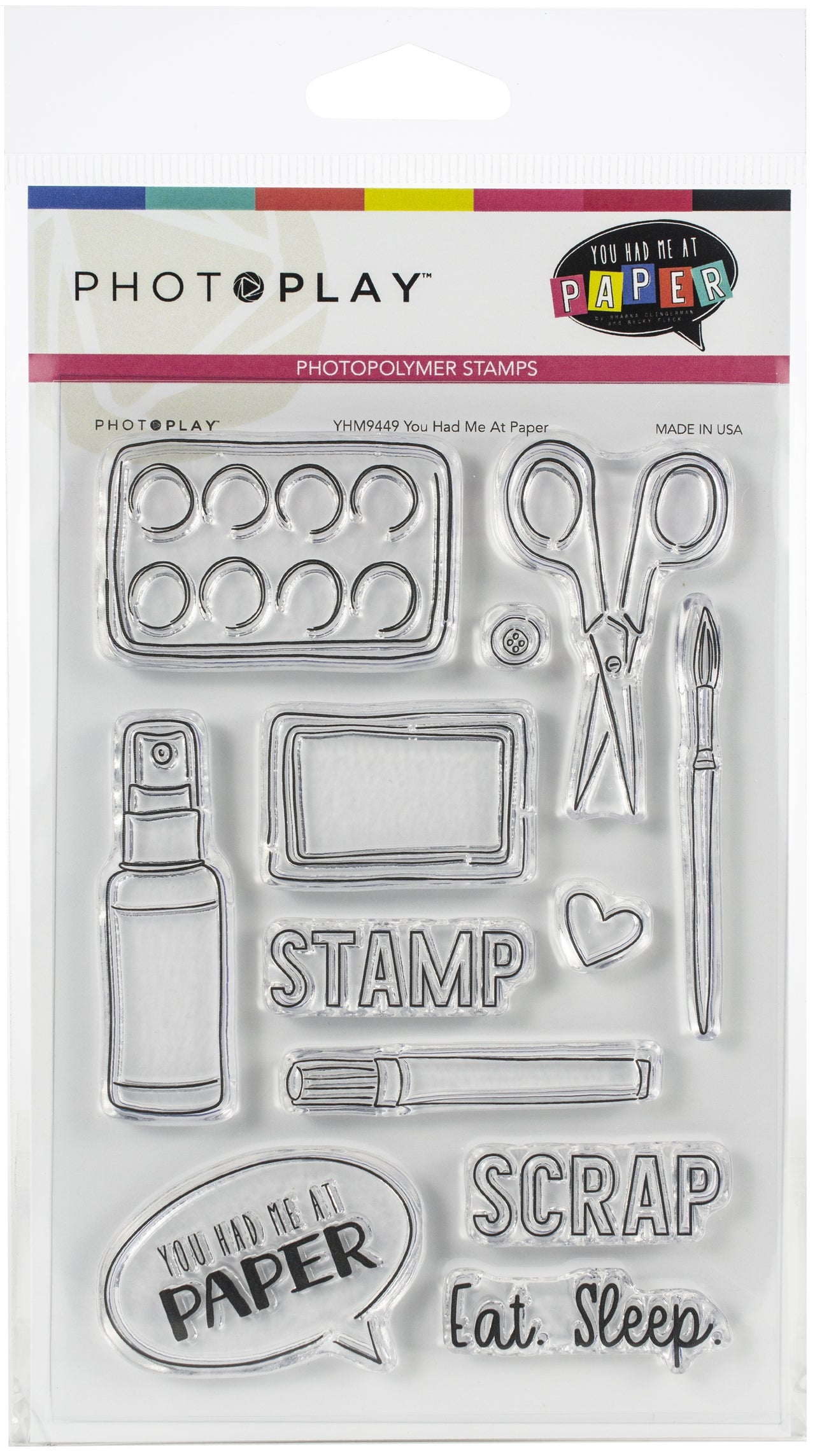 Photoplay Paper PhotoPlay Photopolymer Stamp - You Had Me At Paper