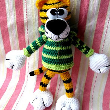Tiger in hoodie