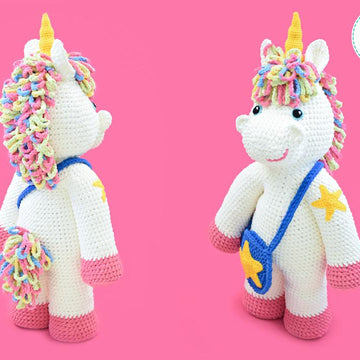 Sophia The Starry Unicorn Big Amigurumi