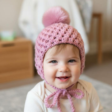 Crochet Pattern Baby, Childs Loopy Stitch Hat,  Helmet, 5 sizes   #405