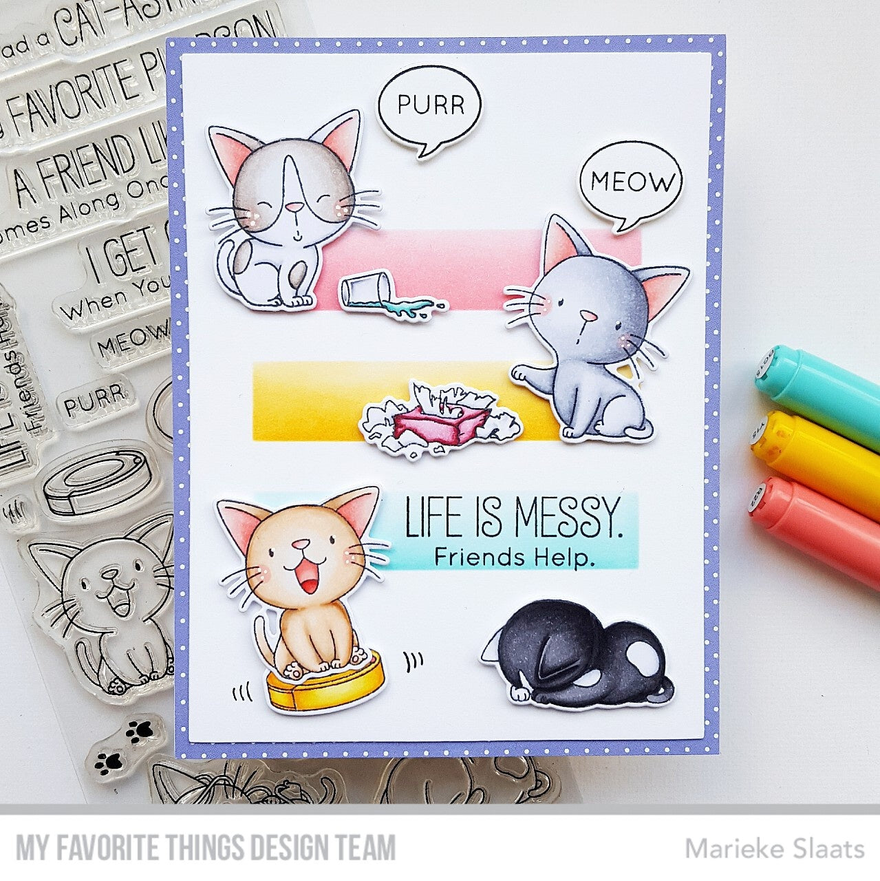 My Favorite Things Die-namics Die - Cat-Astrophe