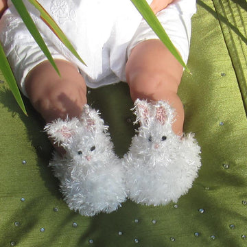Baby Fluffy Bunny Boots