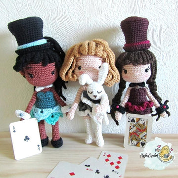 Doll crochet pattern tutorial "Fairylusion"