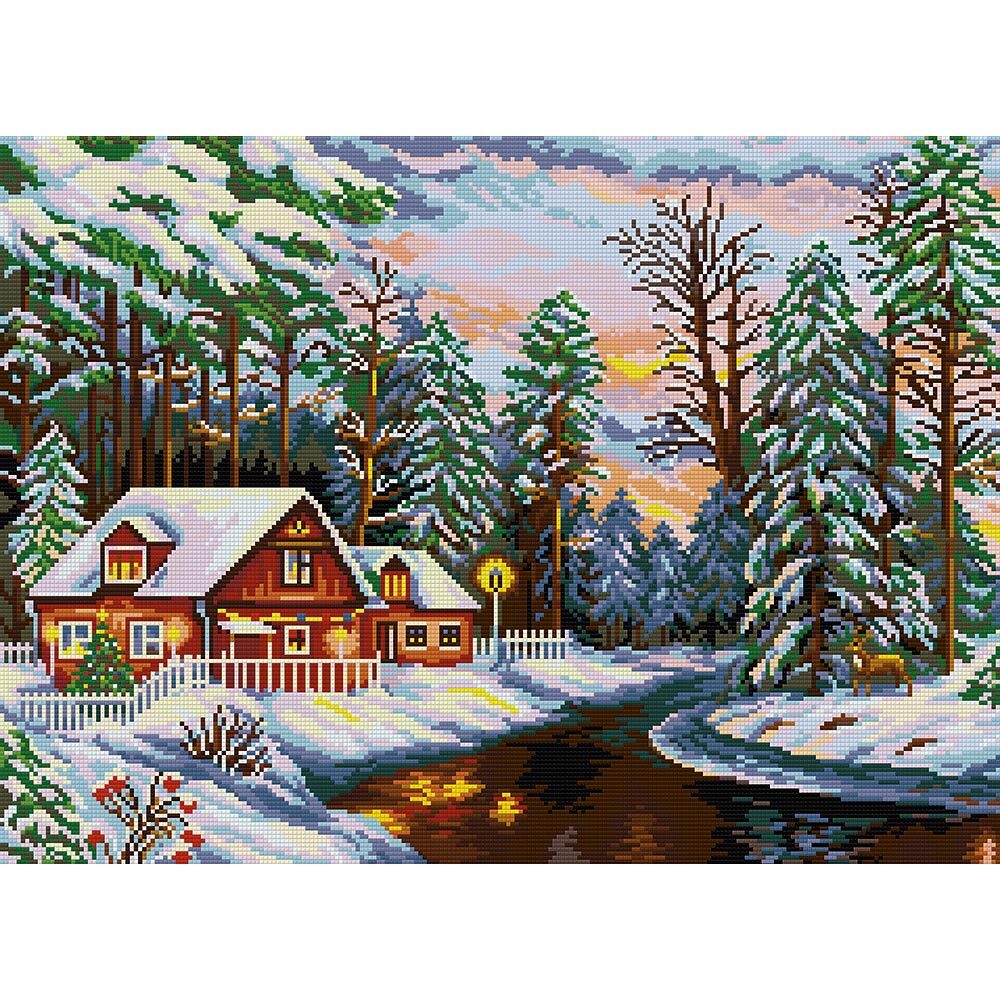Freyja Christmas Eve Diamond Painting Kit