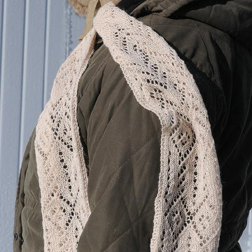 Aviator Scarf (Lace Weight)