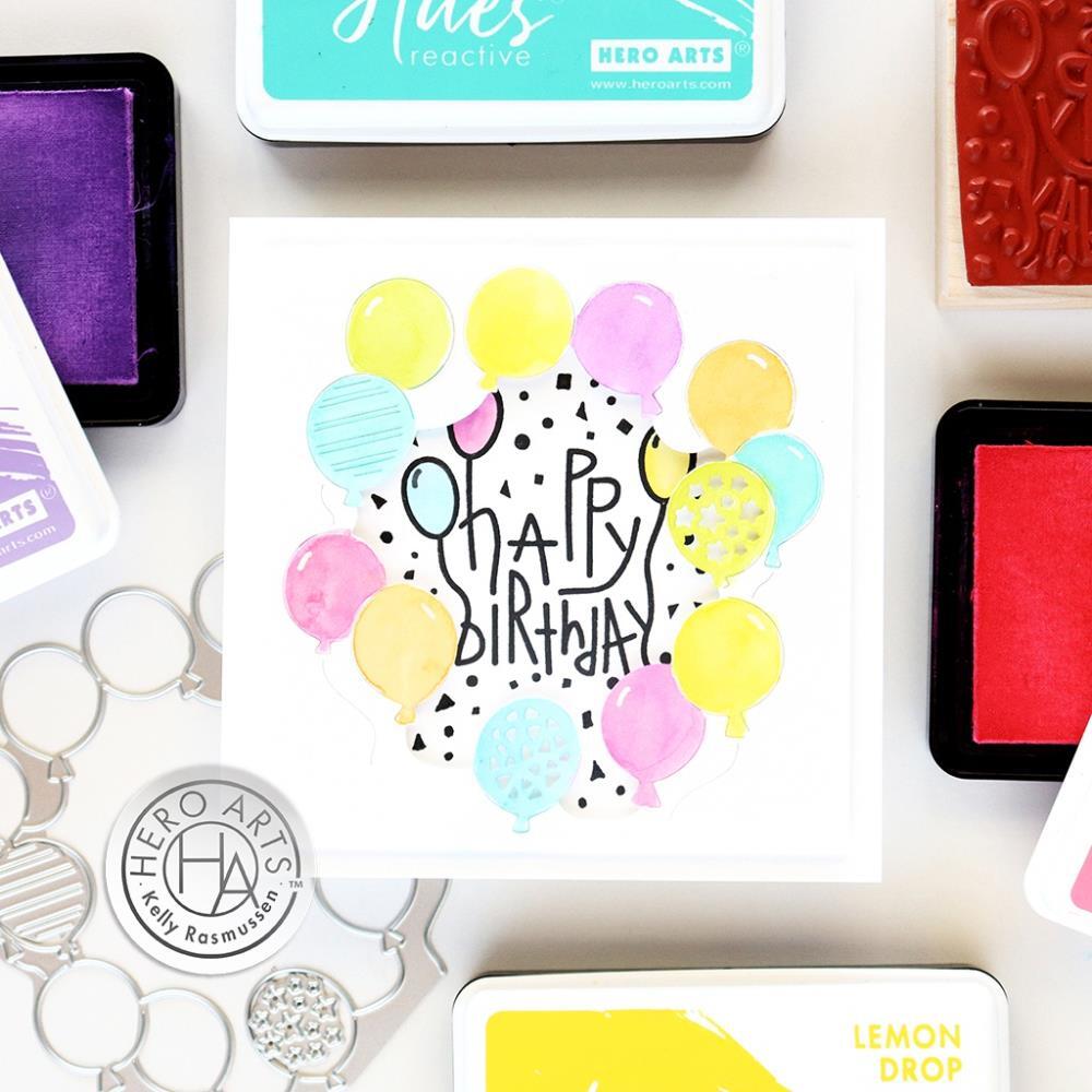Hero Arts From The Vault Mounted Rubber Stamp - Happy Birthday