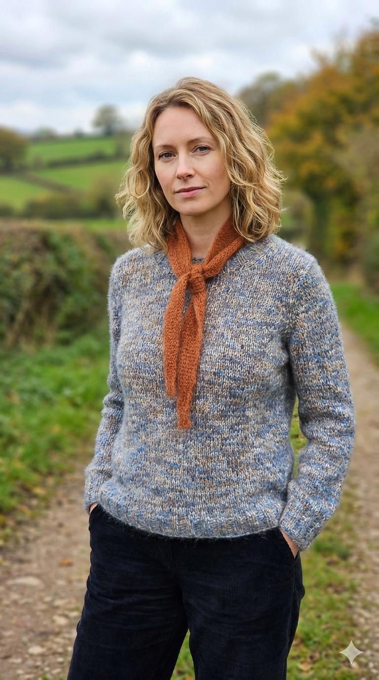 Slip stitch scarf