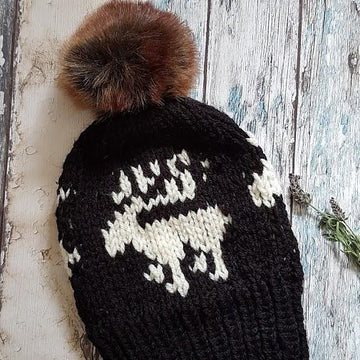 Fair Isle Reindeer Hat