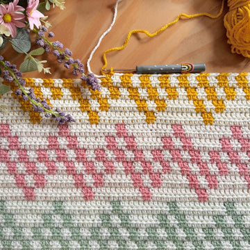 Chevron Tiles Blanket