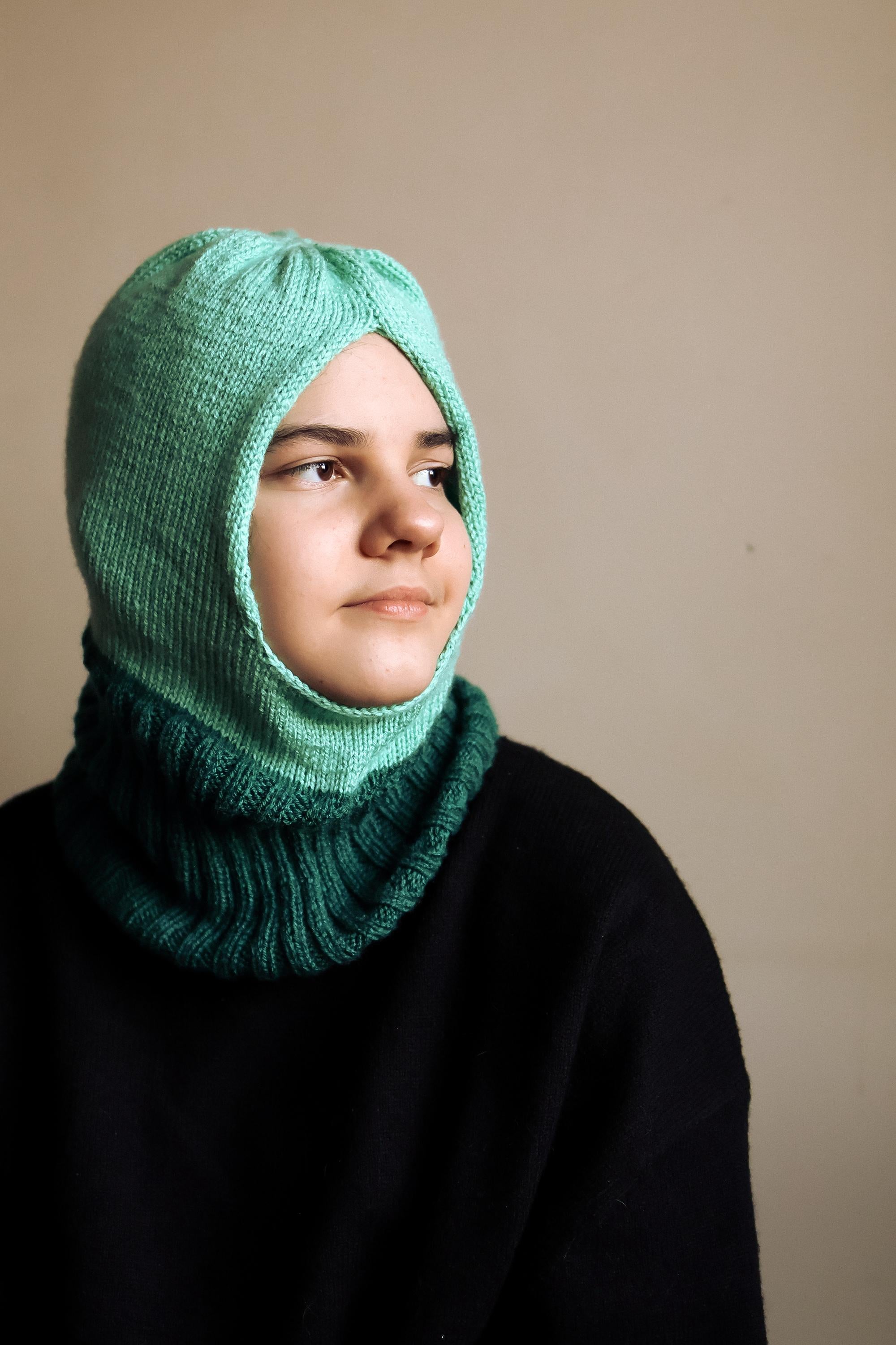 TRU balaclava for DK yarn