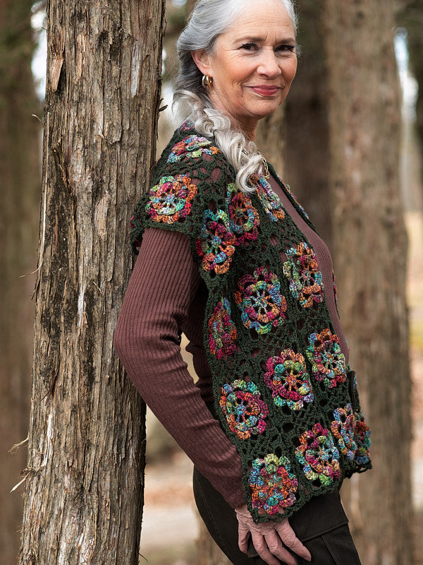 Lauma Shawl in Berroco Carousel - Downloadable PDF