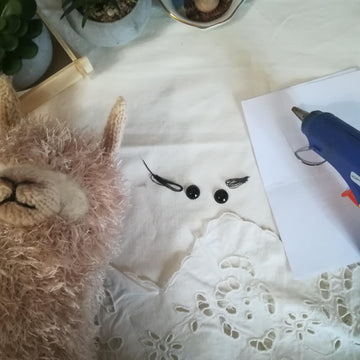 Knitting Pattern - llama alpaca soft toy from yarn