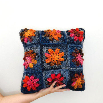 Cosmic Blooms Pillow