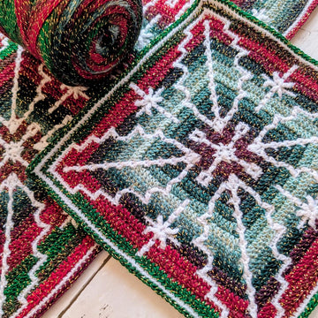 Soft Holly Mosaic Square