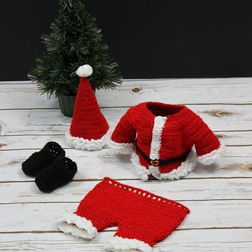 269- Santa Outfit & Bear Crochet Pattern #269