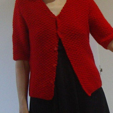 Stephanie - V neck jacket with sleeve options