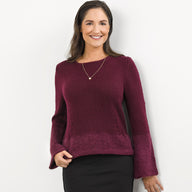 957 Mansard - Jumper Knitting Pattern for Women in Valley Yarns Colrain