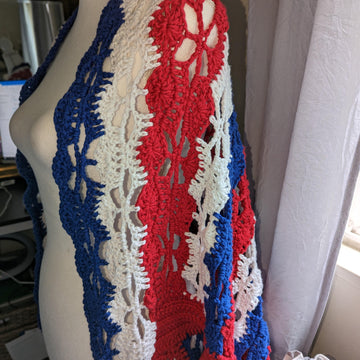 The American Star Lace Shrug